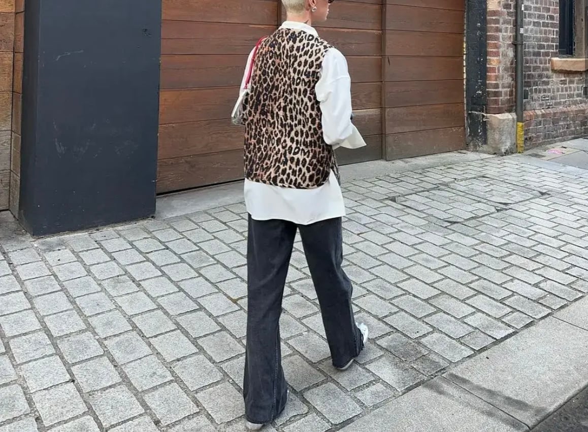 Lilly leopard waistcoat