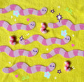 Wormy Sticker