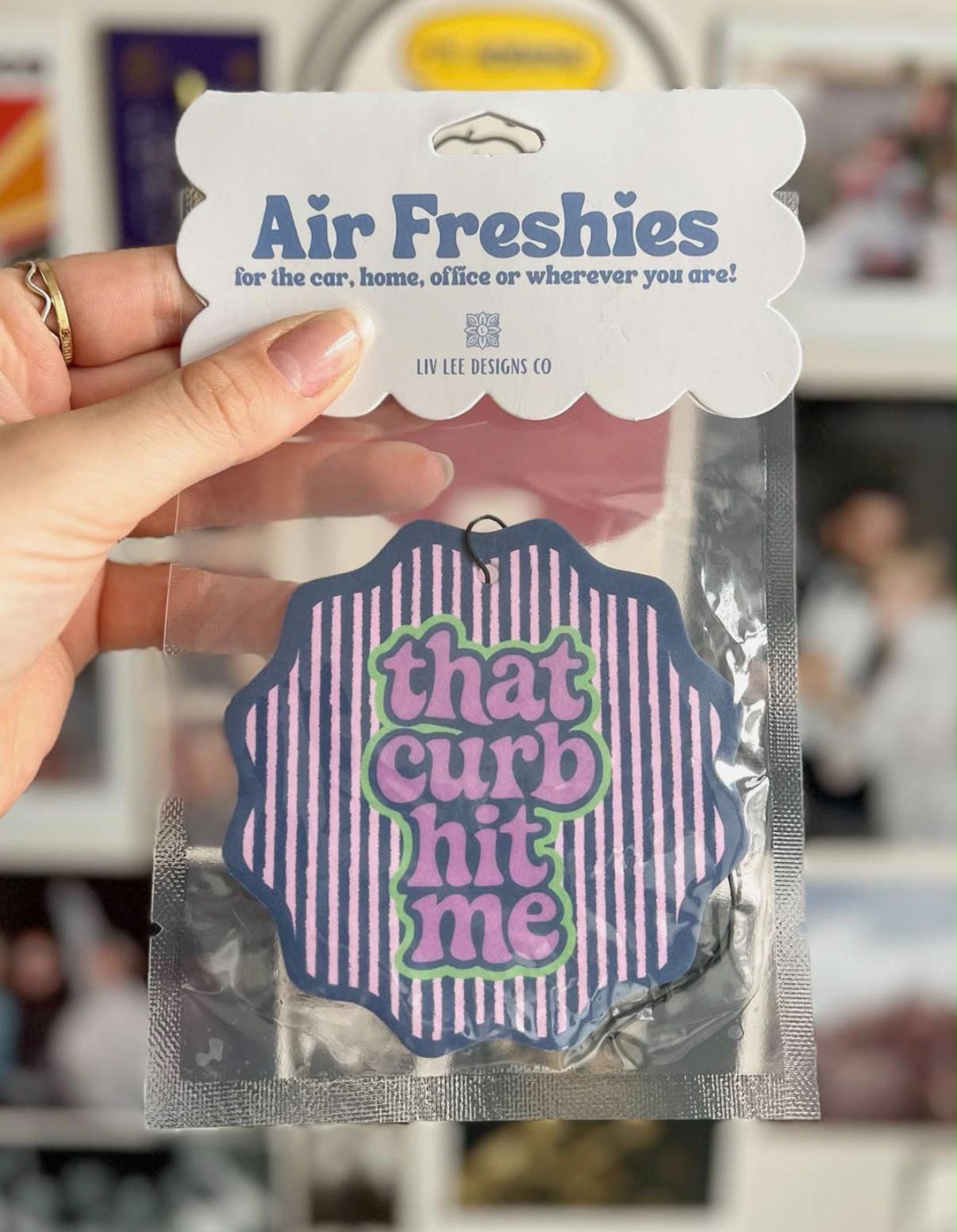 That Curb Hit me Air Freshener