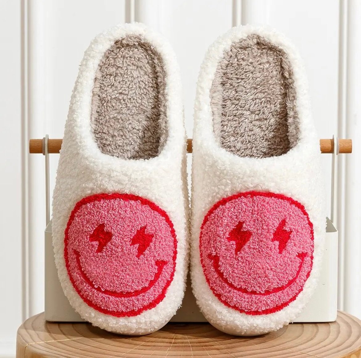 Smiley slippers