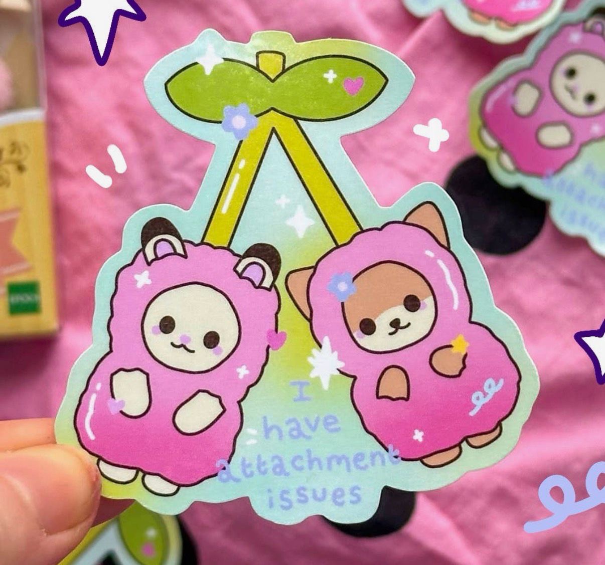 Attachment Issues Sticker