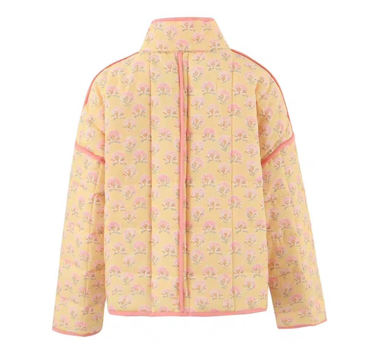 Buttermilk Floral Jacket 🧈