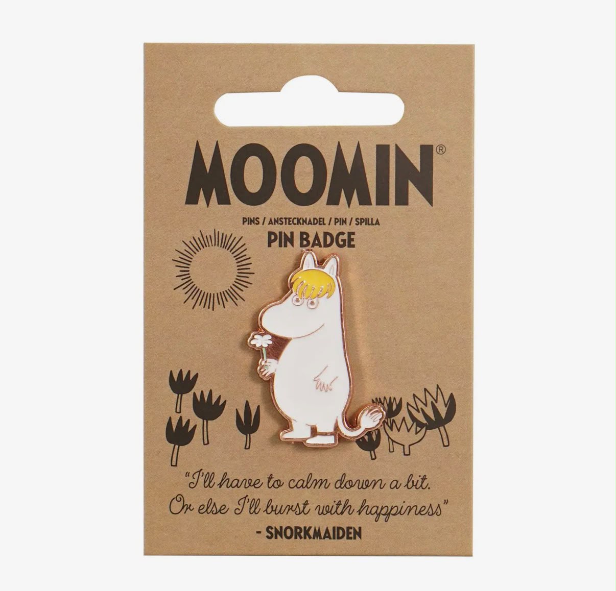 Moomin Snorkmaiden Pin Badge