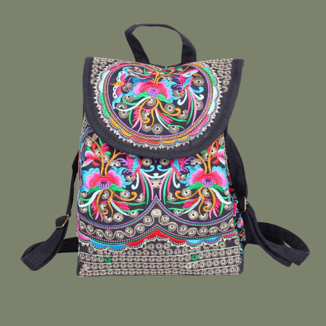 Embroidered backpacks