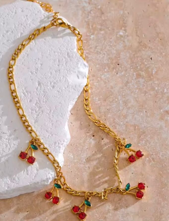 Cherri Charm Necklace 🍒