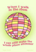 Taylor Swift Mirrorball Print