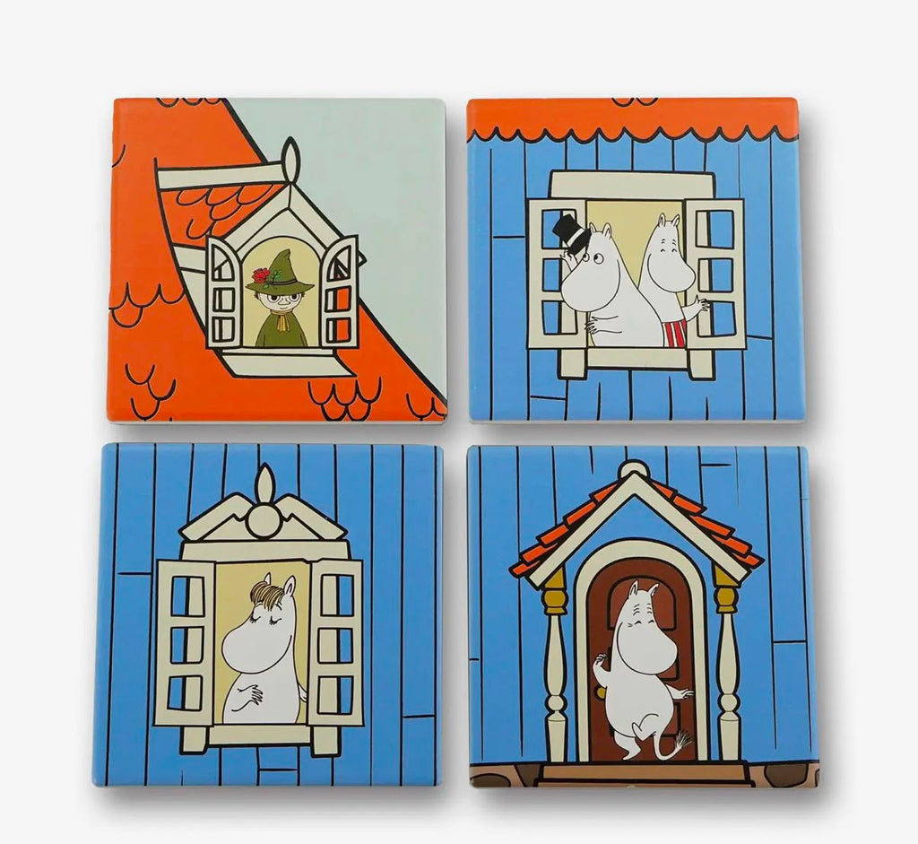 Moomin Ceramic Coaster Set