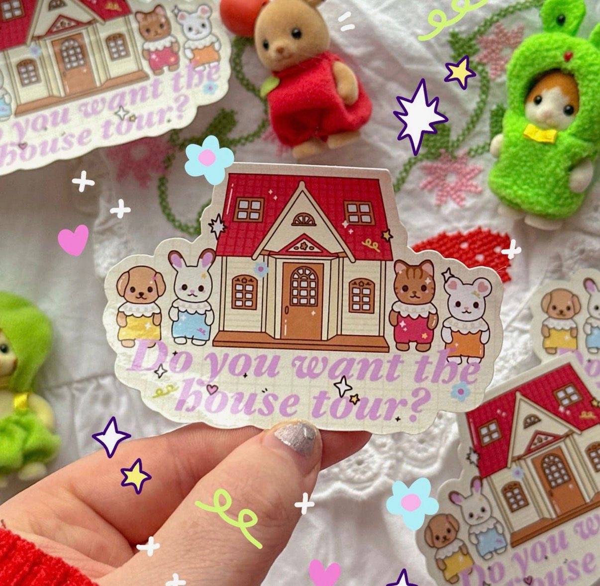 Sylvanian Families House Tour Sticker