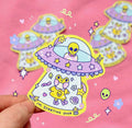 I’m Starting Over Alien Sticker