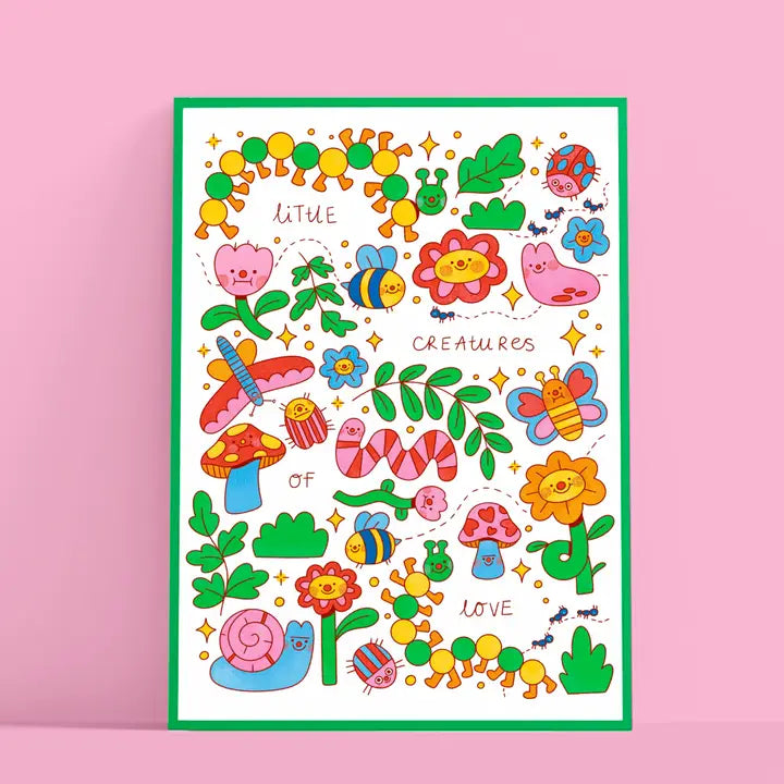 Little Creatures of Love Print