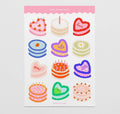Cakes Sticker Sheet