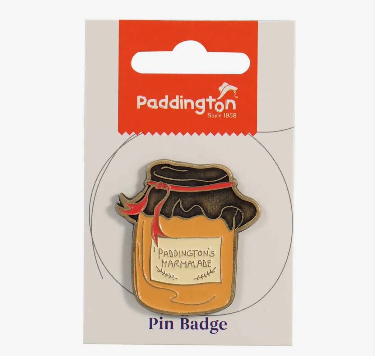Paddington Marmalade Pin Badge