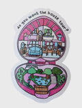 Do you want the house tour Sticker