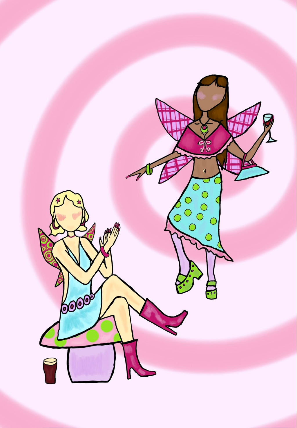 Pixie drinks