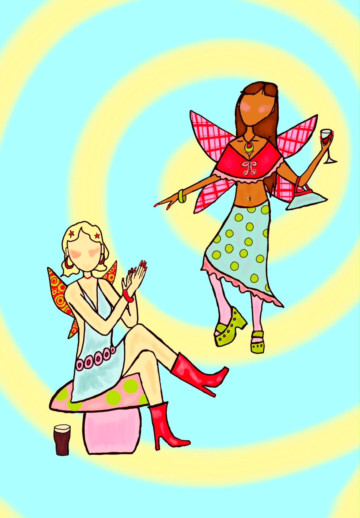 Pixie drinks