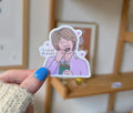 Gail olive sticker