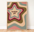 Bookish girl print