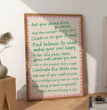 Go outside print
