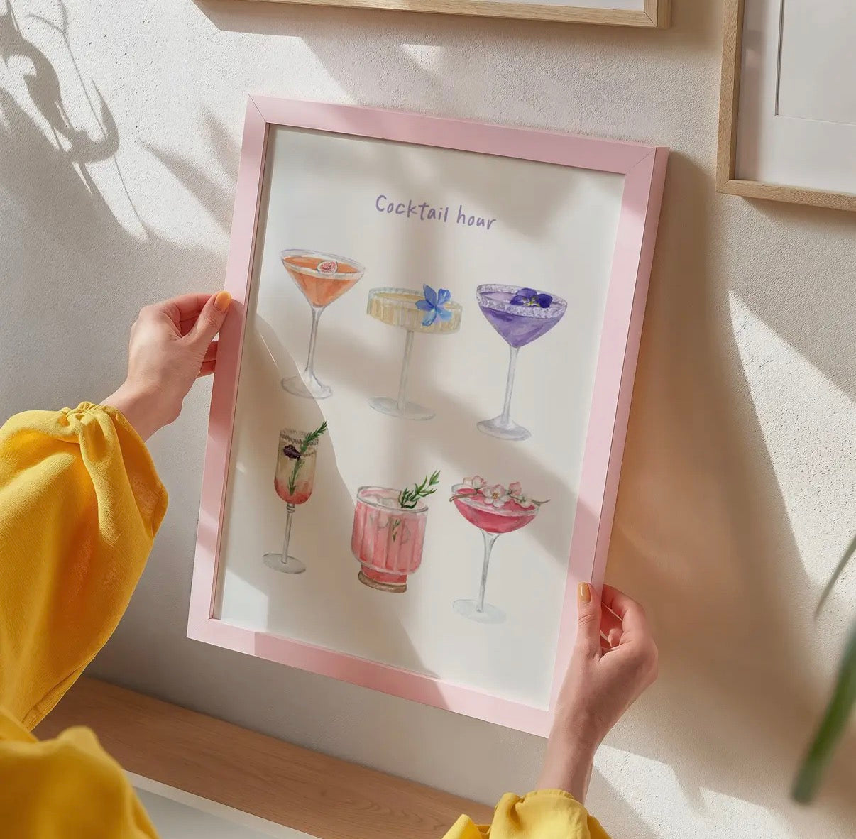 Cocktail hour print