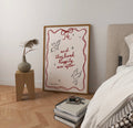 Happily ever after print