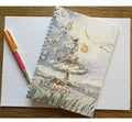 Toadstool fairy picnic notebook