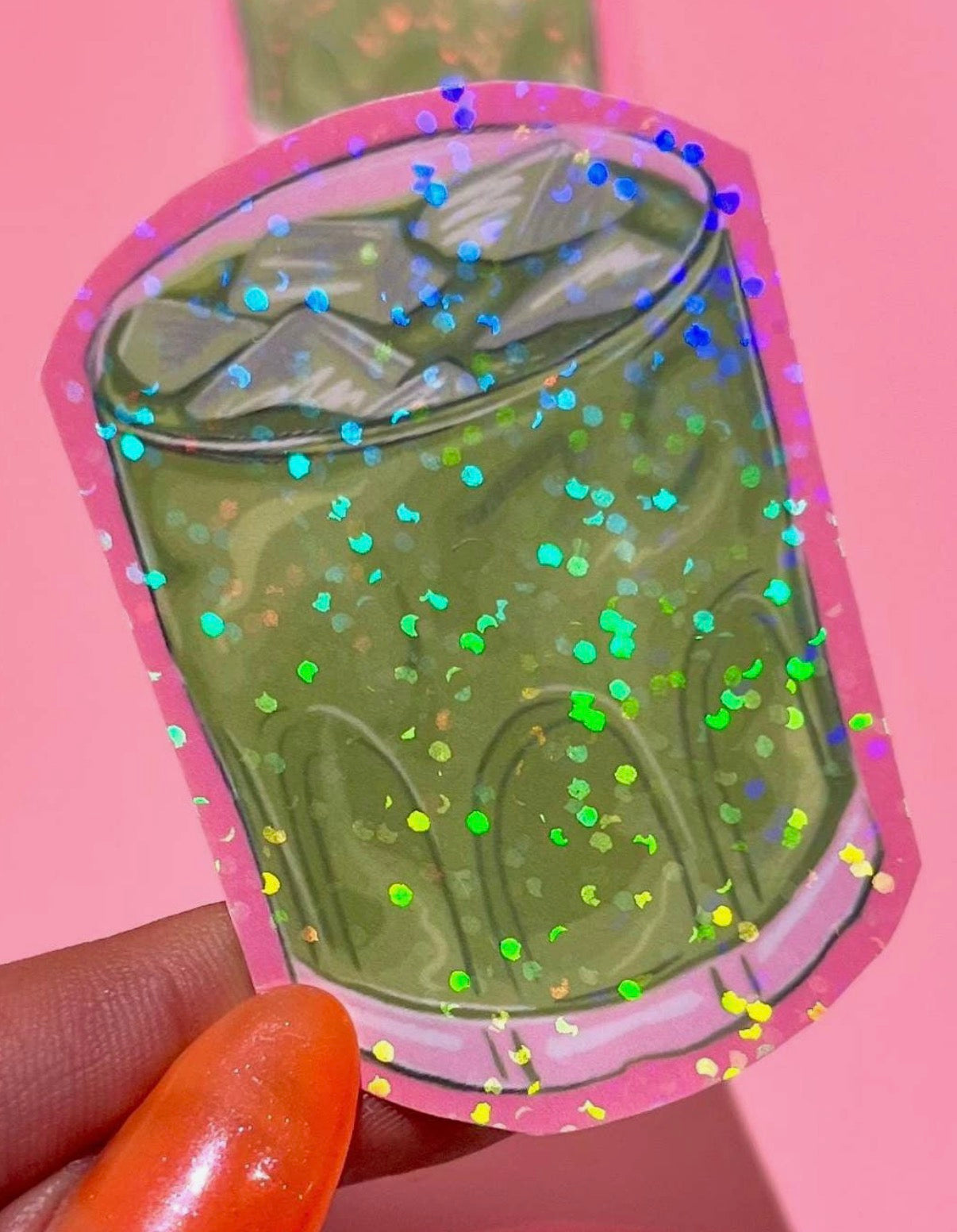 Matcha sticker