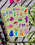 Trinket sticker sheet