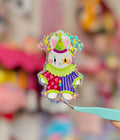 Rabbit clown sticker