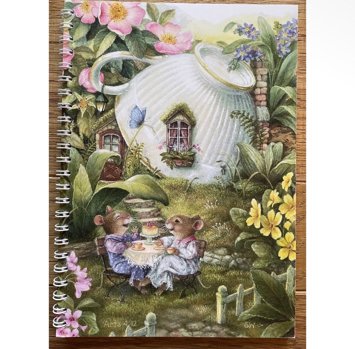 Teacup cottage notebook