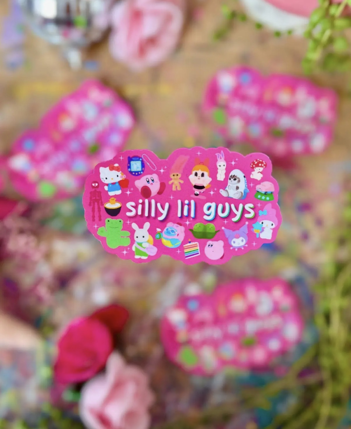 Silly lil guys sticker