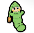 Glow worm sticker
