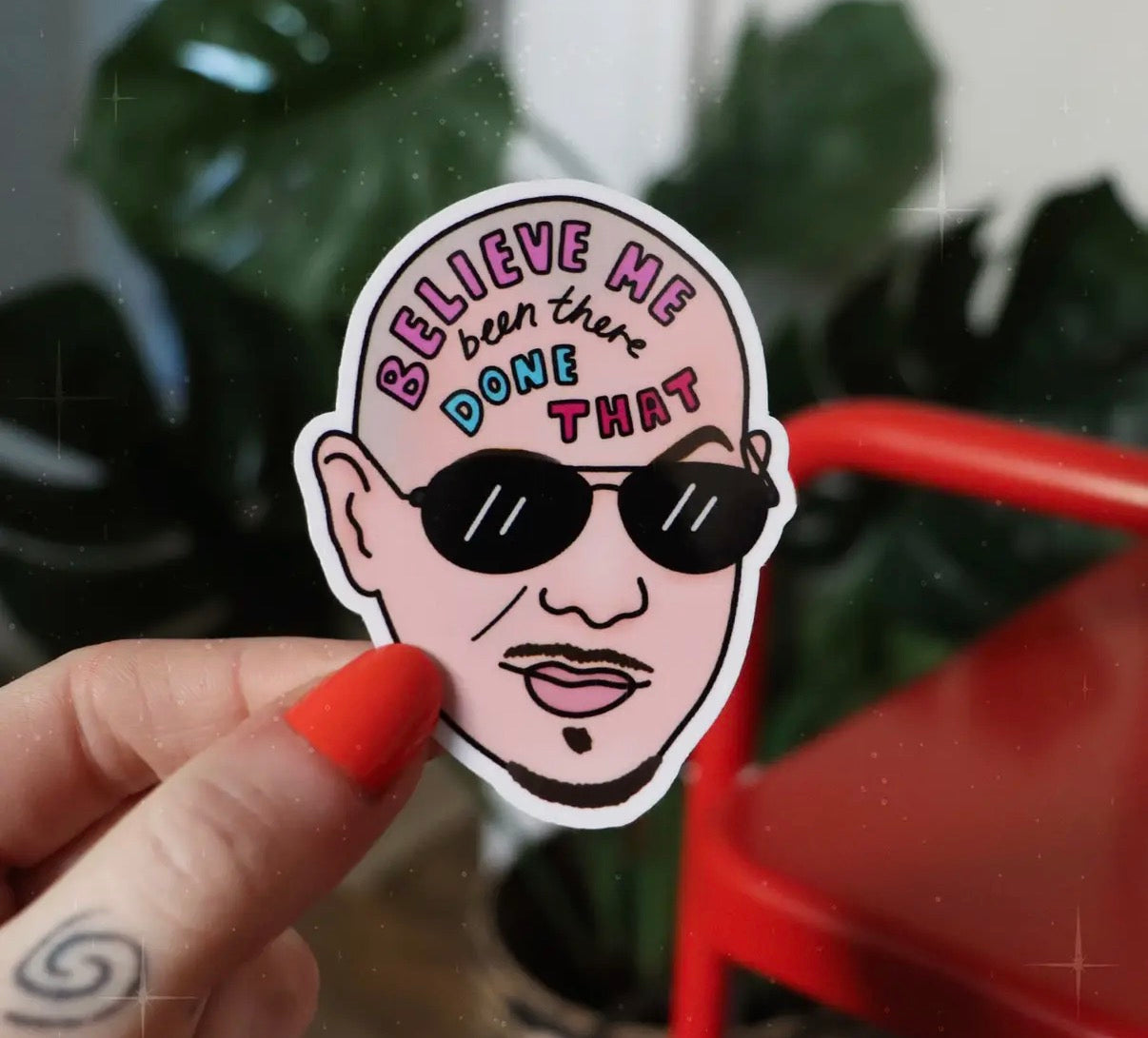 Mr worldwide sticker