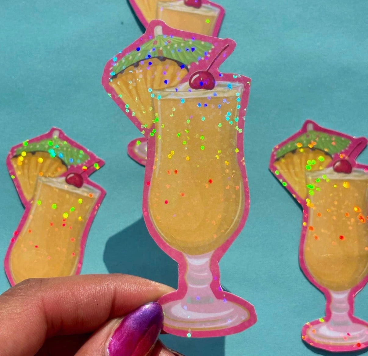 Pina colada sticker