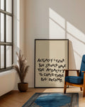 Chase those big dreams print