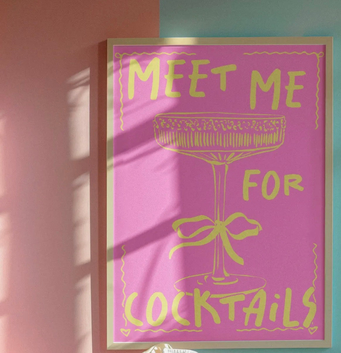 Cocktails print