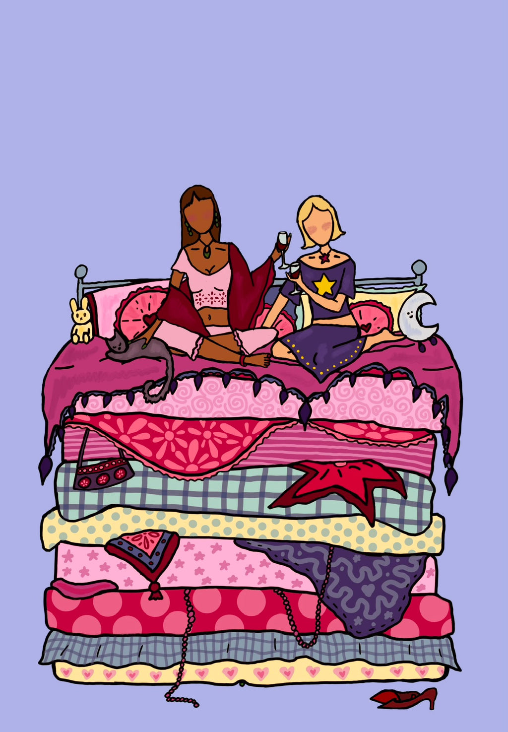 Unbothered print