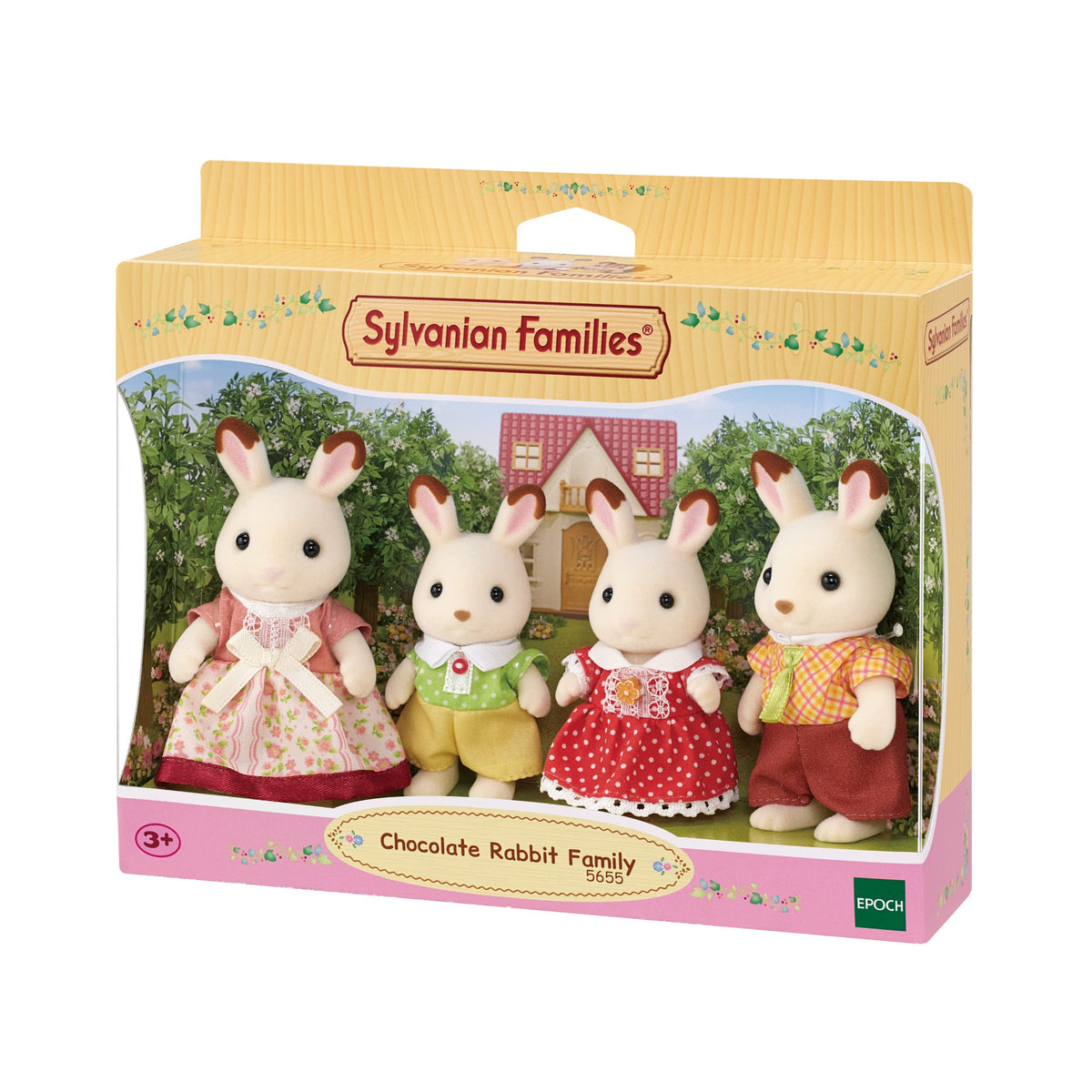 Chocolate rabbit family