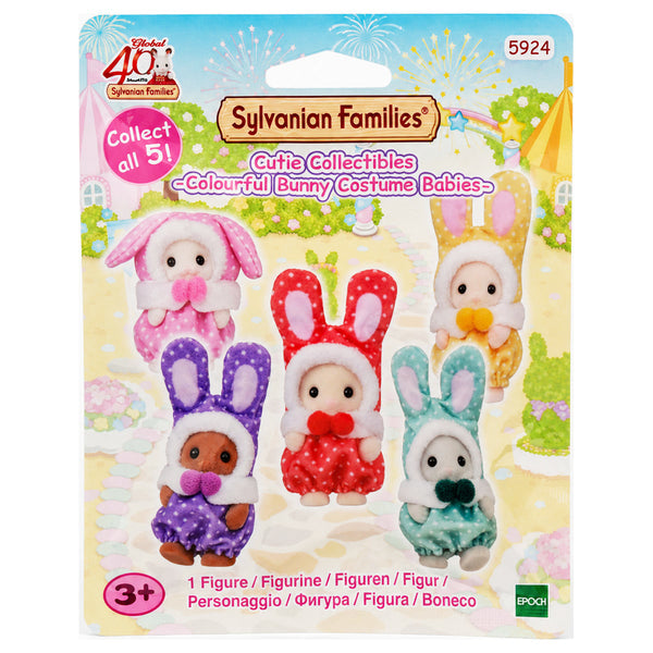 Colourful bunny costume babies blind bag