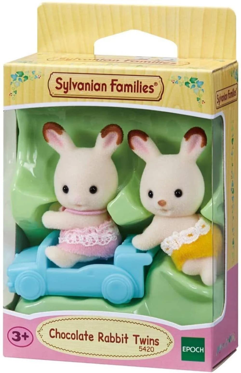Chocolate rabbit twins