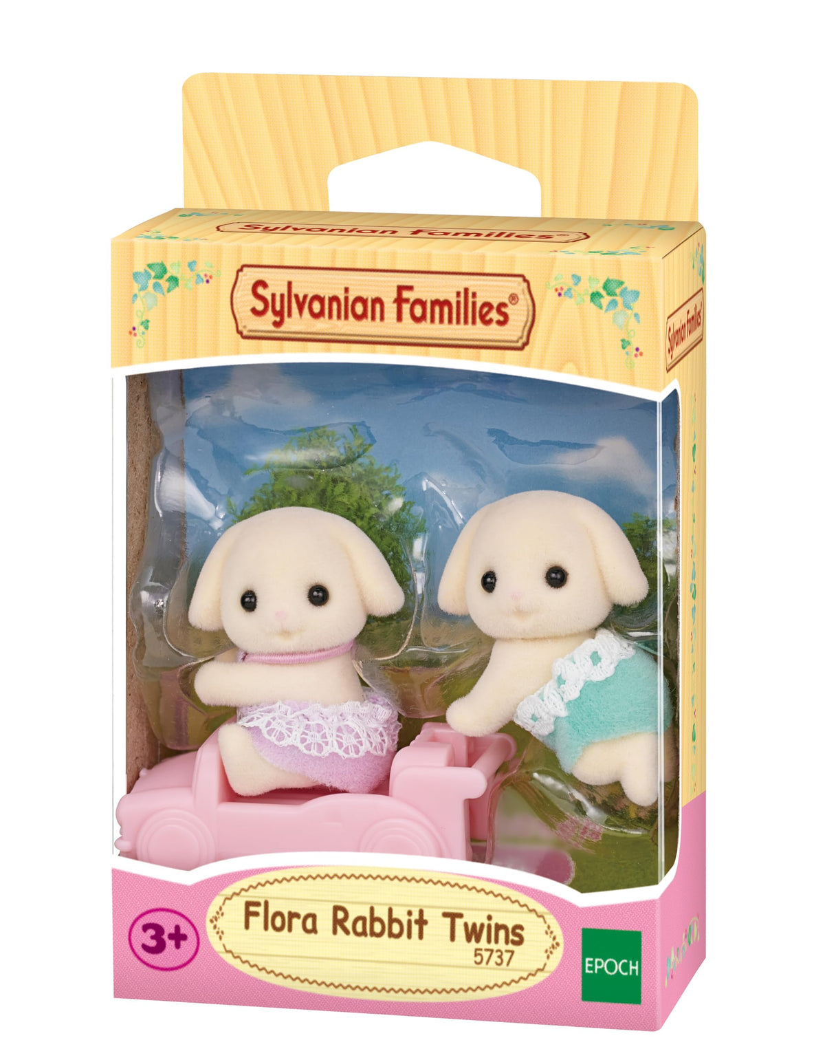Flora rabbit twins