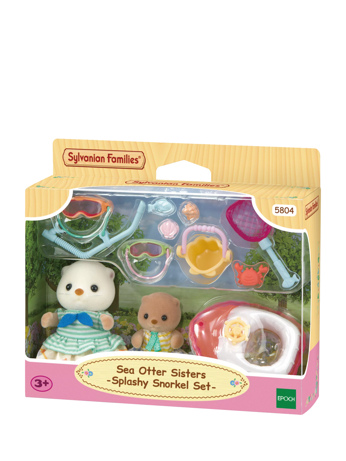 Splashy snorkel set, sea otter sisters 🦦