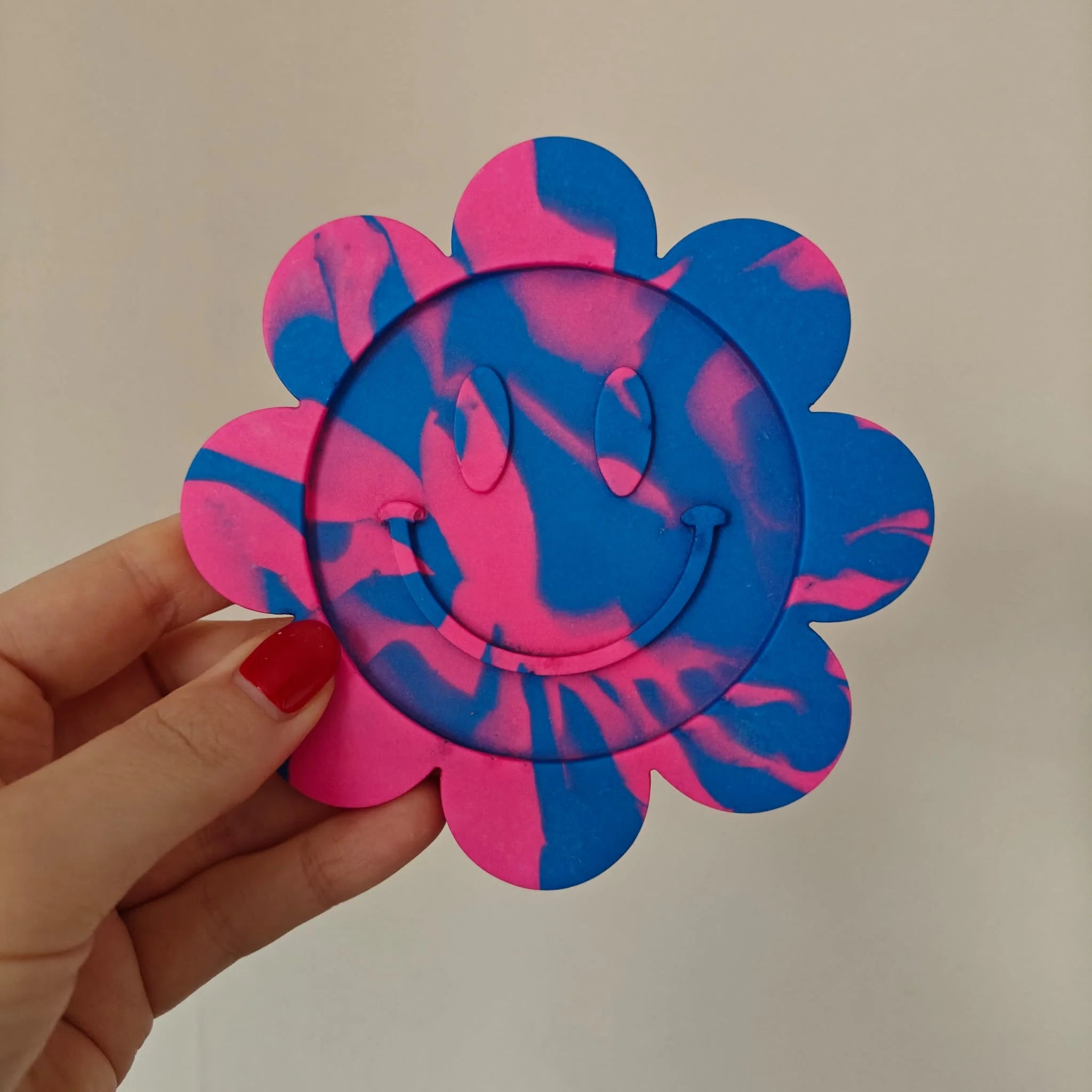 Retro bloom coasters