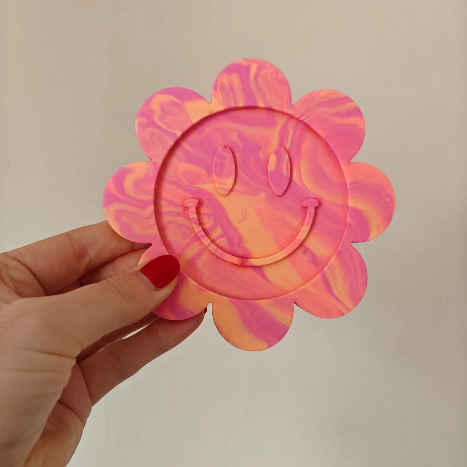 Retro bloom coasters