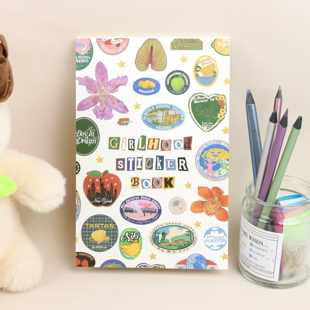 Girlhood sticker book