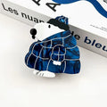 Blue Puffer Snoopy Claw Clip