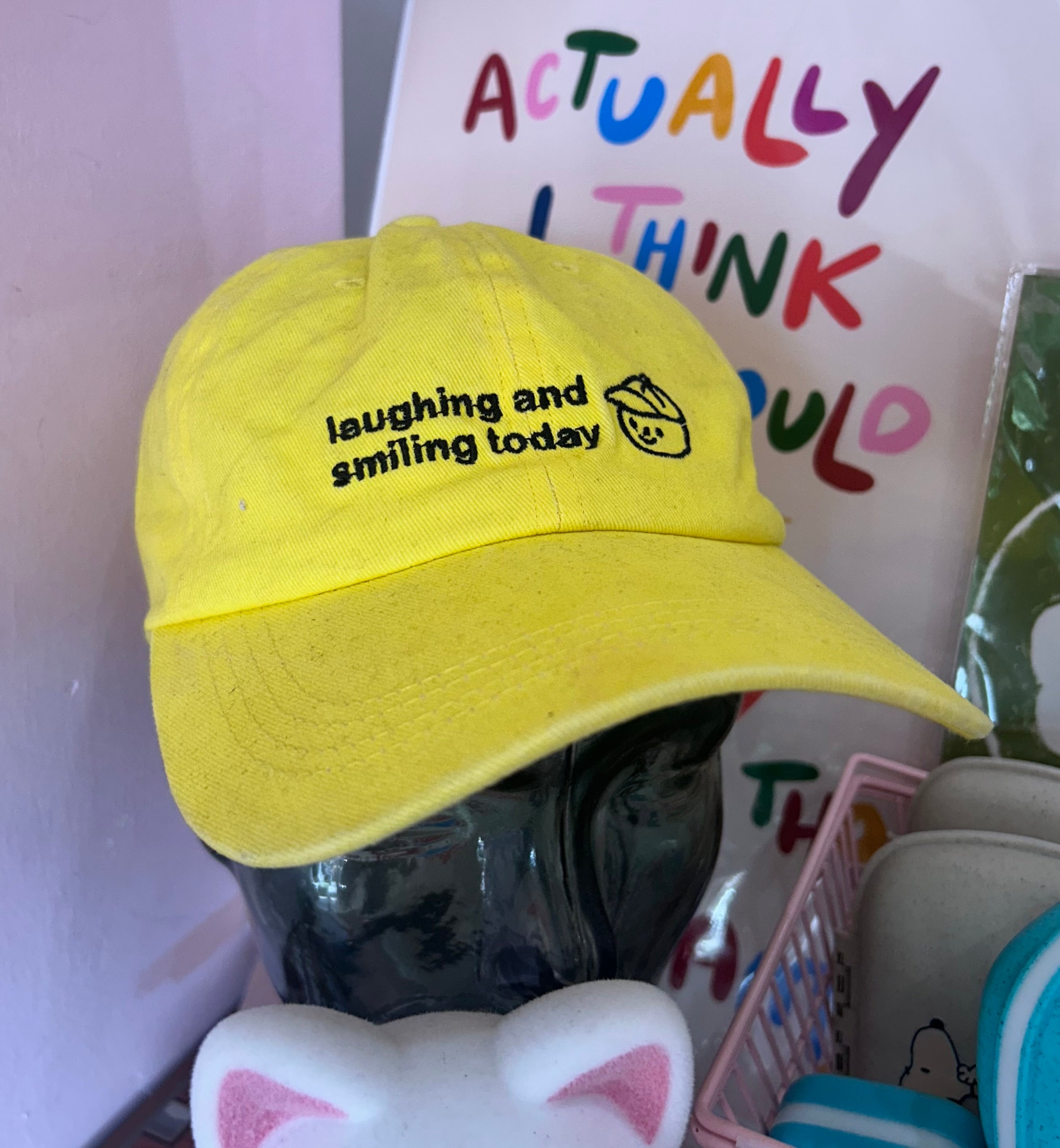 Clarice Tudor cap - Yellow