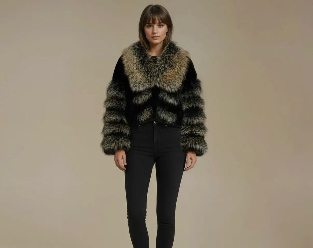 Faux Fur Coats 🐆💋🖤