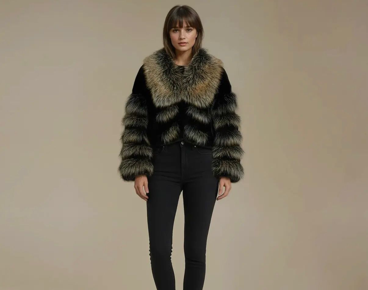 Faux Fur Coats 🐆💋🖤