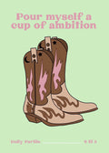 Dolly cup of ambition Print