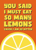 Lemons Print